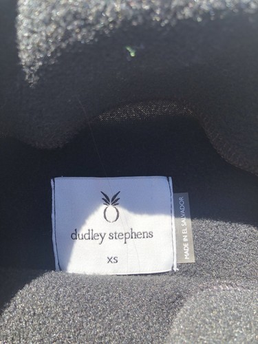 Dudley Stephen Vellón Mujer XS Capucha Cuello Manga Corta Crop Polar - Imagen 2 de 4