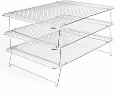 304 Grade Stainless Steel Baking Rack 3-Tier ...