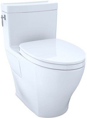 TOTO MS626124CEFG Aimes 1.28 GPF One-Piece Elongated Toilet - Cotton