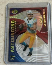 2020 Panini Illusions - Astounding Justin Herbert #A3 Red /149 (RC)