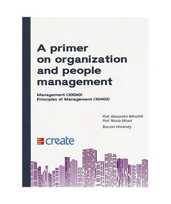 A PRIMER ON ORGANIZATI