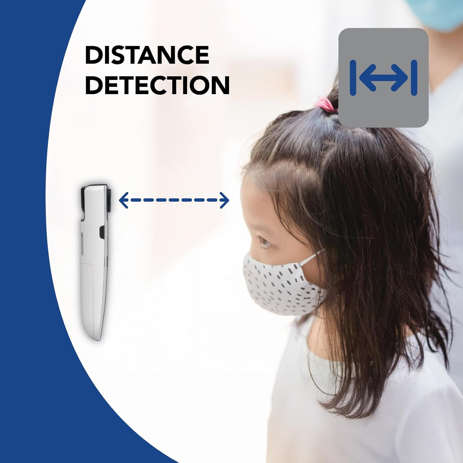 4-Way Rotating Infrared Thermometer | Forehead Non-Touch Technology | Fast 1-Sec