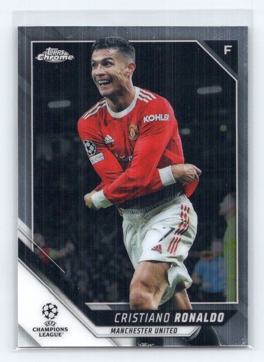 2021-22 Topps Chrome UEFA Champions League #10 Cristiano Ronaldo