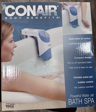 Conair BTS1D Deluxe Hydro Bath Tub Spa Dual Jet Water Massager New