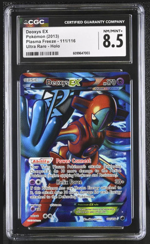 Deoxys-EX graded CGC 8.5 for sale on eBay
