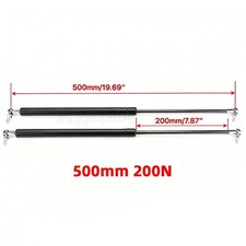 1 Paar 200N 500mm Gasfeder Gasdruckfeder Gasdruckdämpfer Dämpfer Universal DHL