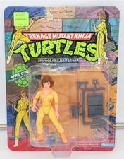 1988 Playmates April O'Neil TMNT Teenage Mutant Ninja Turtles Unpunched 10 Back