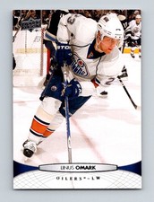 2011-12 Upper Deck Linus Omark Edmonton Oilers #130