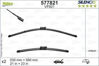 Porsche 718 Cayman Wischerblatt 11-22 OEM Valeo 577821 Rechts Links Front