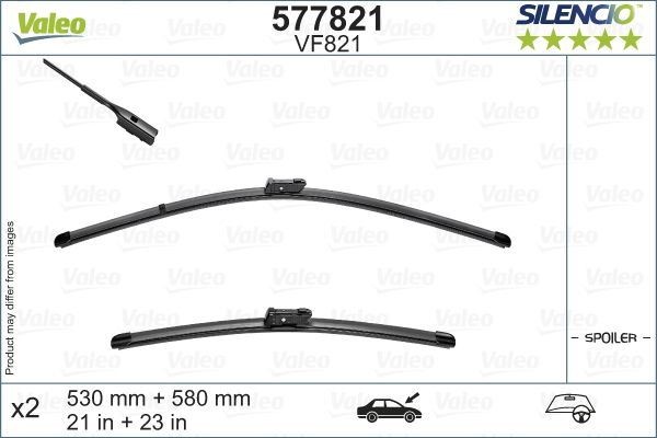 Porsche 718 Cayman Wischerblatt 11-22 OEM Valeo 577821 Rechts Links Front-image