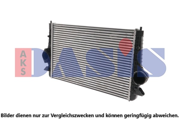 AKS Dasis LadeluftküHler 047004N FüR 7M9 7M8 Seat Galaxy WGR VW Ford 7M6 Sharan-image