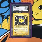 CGC 10 Pikachu Neo Genesis 1st Edition 70/111 English Regular HP 50