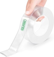 Double Sided Tape Heavy Duty, Nano Double Sided Adhesive Tape, Clear Mounting...
