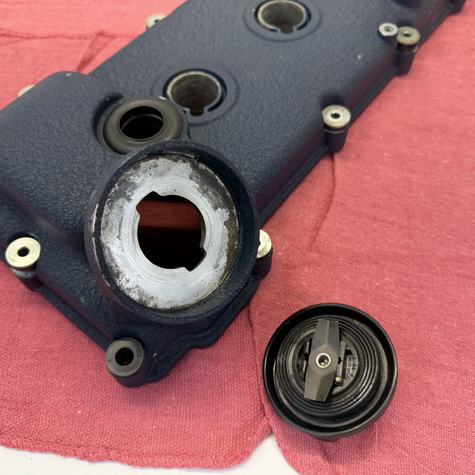 Maserati Quattroporte M139 GranTurismo Right Side Cylinder Head Cover OEM 03-17