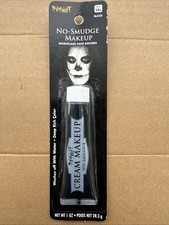 Spirit Halloween No-Smudge Cream Makeup black 1oz Brand New