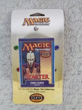 Magic The Gathering MTG Time Curse Starter Level Deck Sealed On Cardstock