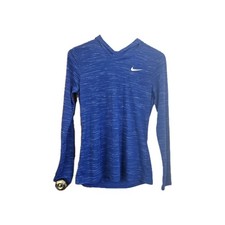 Nike Women s Dri-FIT Lightweight Training Hoodie - Blue Size XS