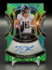 2025 Panini Select Trevor Lawrence GREEN DIE CUT AUTO # 4/5 MINT Color Match