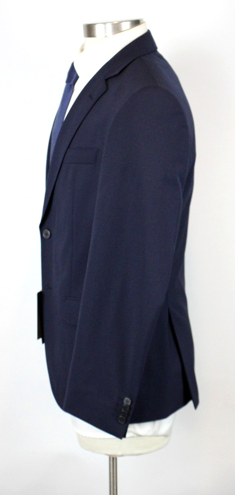 Hugo Boss Sport Coat 40 R Mens Slim Fit Huge Navy Blue Wool Blazer Jacket NWT thumbnail 8