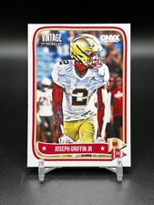 2024 ONYX VINTAGE Football card JOSEPH GRIFFIN JR