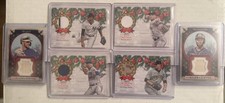 Mlb Relic 6 Card, Lots Allen & Genter And Topps Holiday Game Used Rookies🚨