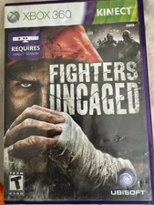 Fighters Uncaged (Xbox 360 Kinect) Complete w/ Case & Disc – Tested