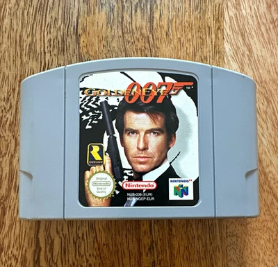 Nintendo GoldenEye 007 James Bond PAL Nintendo 64 N64 Cartridge Only - Image 1 of 4