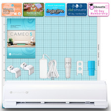 Silhouette White Cameo 5  Alpha - 12" Electronic Vinyl Cutting Machine