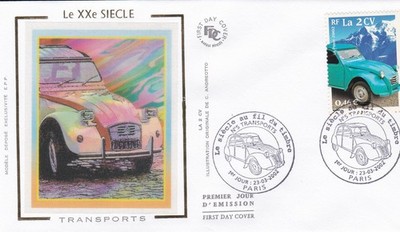 FDC France 2002 – 1er Jour Timbre Cyclisme Paris-Roubaix – Oblitération Spéciale Roubaix 59