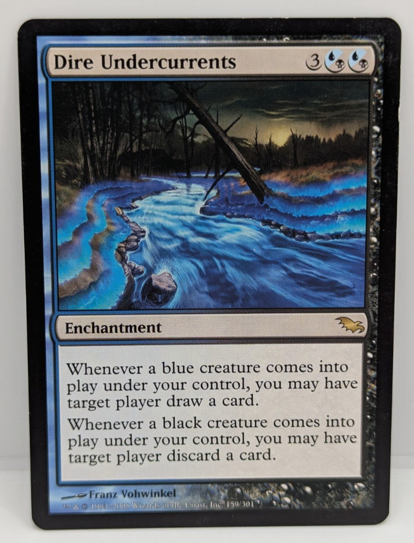 Dire Undercurrents Shadowmoor Regular LP MTG