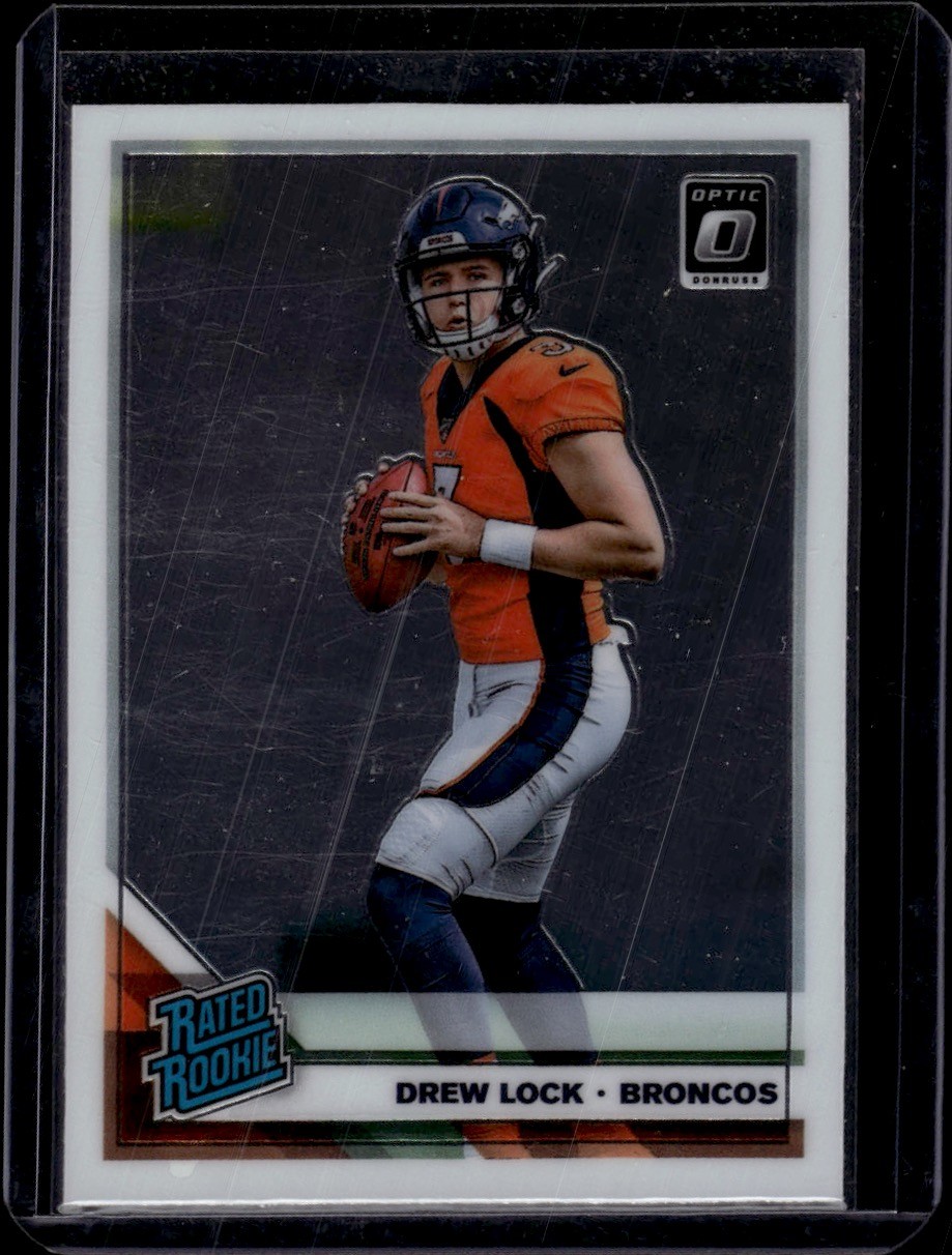 2019 Donruss Optic #153 Drew Lock Denver Broncos Rookie