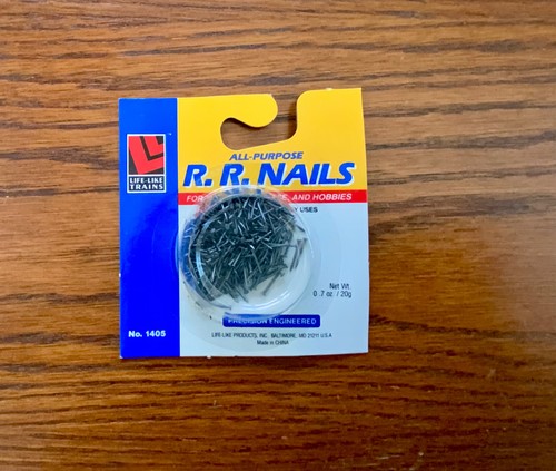 Uñas R. R. Life-Like All Purpose - No. 1405 - 0,7 oz - Picos de vía de ferrocarril | Zustand: New