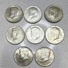 1967 Kennedy Half Dollar 50C Coins Lot of 8 Circulated Uncertified