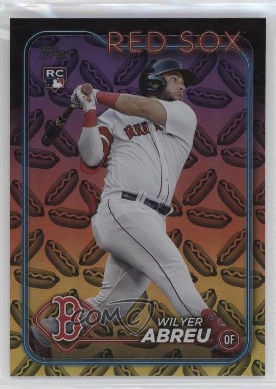 2024 Topps Series 2 Hot Dogs Wilyer Abreu #672 Rookie RC 11s9