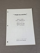 Realistic SA-175 Service Manual D-6341
