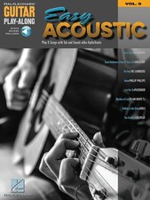 Easy Acoustic Songs Guitar Play-Along Vol 9 Learn How to Play Tab Book  Audio
