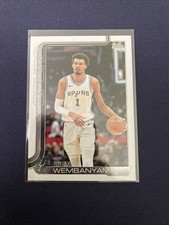 2025-26 Topps Flagship Victor Wembanyama Base #195 - San Antonio Spurs