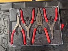 New Snap-on Srp400b 4 Pc Transmission Snap Ring Pliers Set New Snap-on Srp400b 4 Pc Transmission Snap Ring Pliers Set