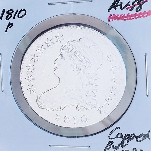 1810-P Capped Bust Half Dollar — photo from the most recent tracked eBay sale