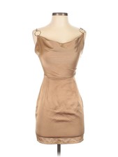 PrettyLittleThing Women Brown Cocktail Dress 2