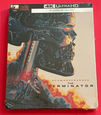 The Terminator w. Steelbook (4K UHD + Blu-ray, 1984) New/Sealed