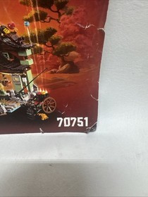 Lego 70751 Ninjago Temple Of Airjitzu Instructions Manual ONLY NO BRICKS