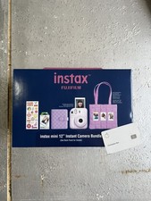 FujiFilm Instax Mini 12 Holiday Bundle Lilac Purple Instant Camera Film