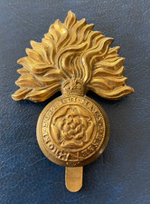 100% Genuine WW1 Royal Fusiliers (City of London Regt) Brass Cap Badge BIN £8.99
