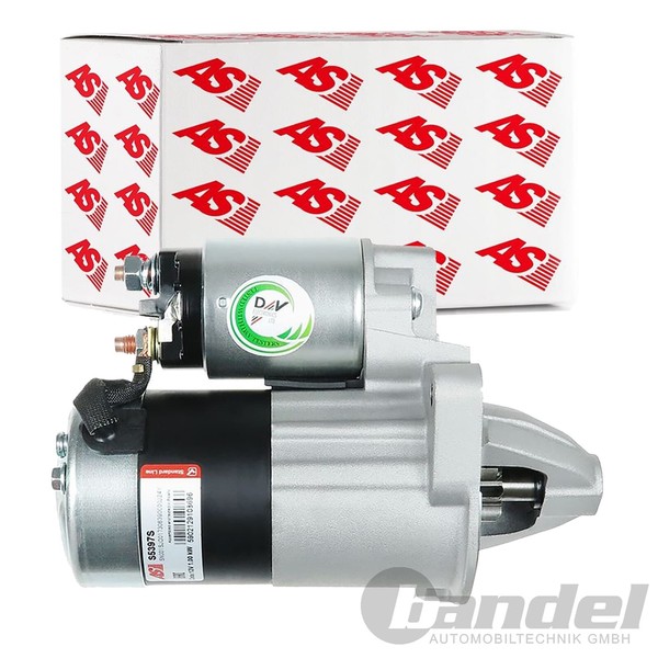 As-Pl Anlasser Starter 1,00Kw Passend FüR Mazda 323 Demio MX-3 MX-5 Xedos-image