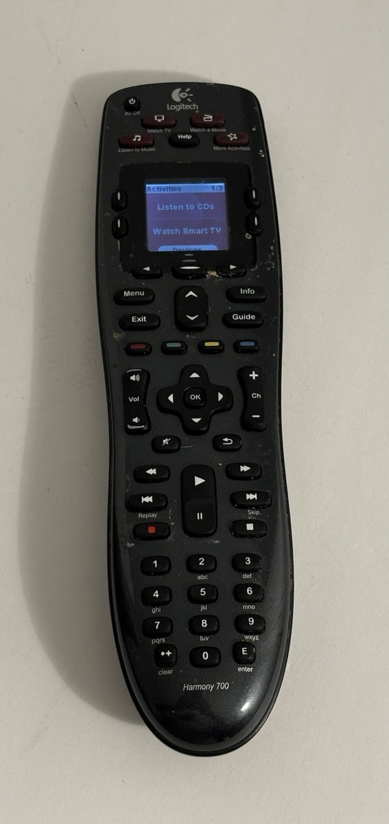 Logitech Harmony 700 Rechargeable リモコン Amazon.com: Logitech Harmony 700 Rechargeable Remote with Color