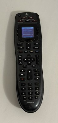 Logitech Harmony 700 Rechargeable Remote Color Screen Up To 6 Remote Tested/Work