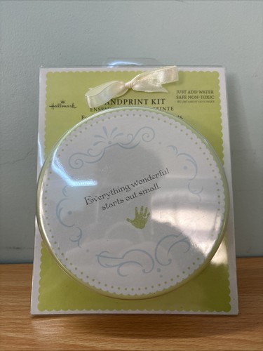 Hallmark Handprint Kit Tin Forever Capture Your Child’s Handprints New Sealed