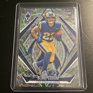 2024 Phoenix Football Blake Corum RC Lazer Parallel #158