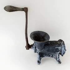 Enterprise No.22 Cast Iron Meat Grinder Chopper Antique Farmhouse Industrial